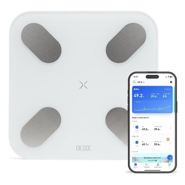 Изображение товара Весы напольные Picooc Mini Pro V2 (6924917717377)