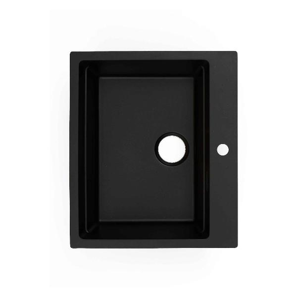 Изображение товара Мойка кухонная GRANDEX AQUA COMFORT 60F Bl/Gr