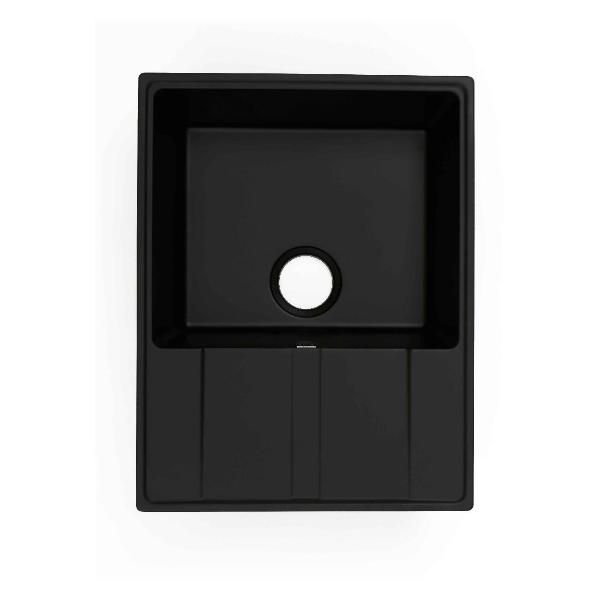 Изображение товара Мойка кухонная GRANDEX AQUA TOPLINE 65F Bl