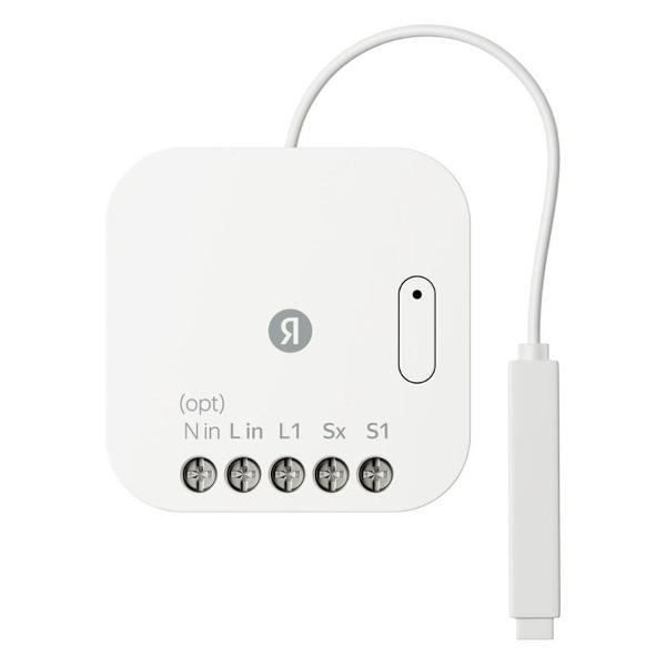 Изображение товара Контроллер (реле) для умного дома Яндекс YNDX-00537 Zigbee, работает с Алисой