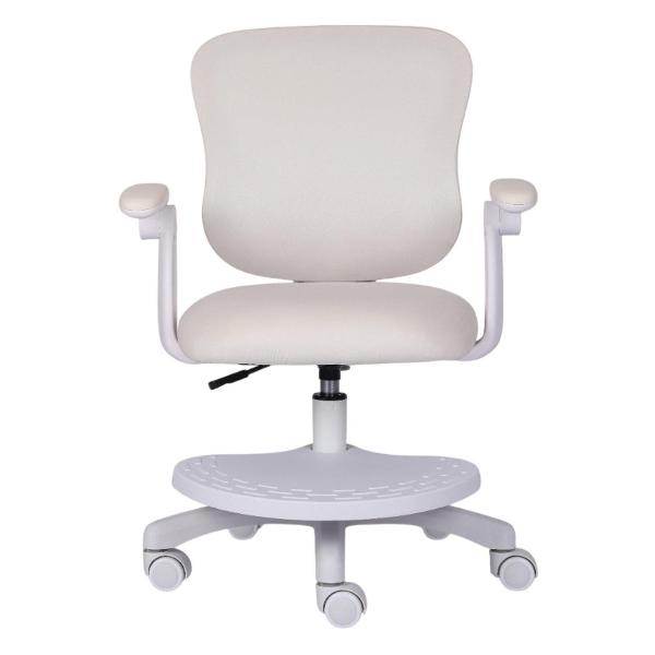 Изображение товара Кресло детское Brabix Sky, подставка д/ног велюр, бежевое