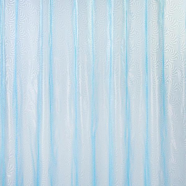 Изображение товара Штора для ванной_ PRIMILA EVA 180х180см синяя голография