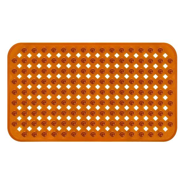 Изображение товара Коврик для ванной PRIMILA 70х40см Квадраты коричневый