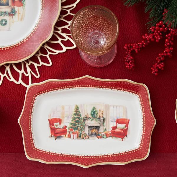 Изображение товара Декоративное блюдо FISSMAN CHRISTMAS EVE 28х19см