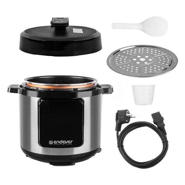 Изображение товара Мультиварка Endever Vita-133 (90607) черный/стальной