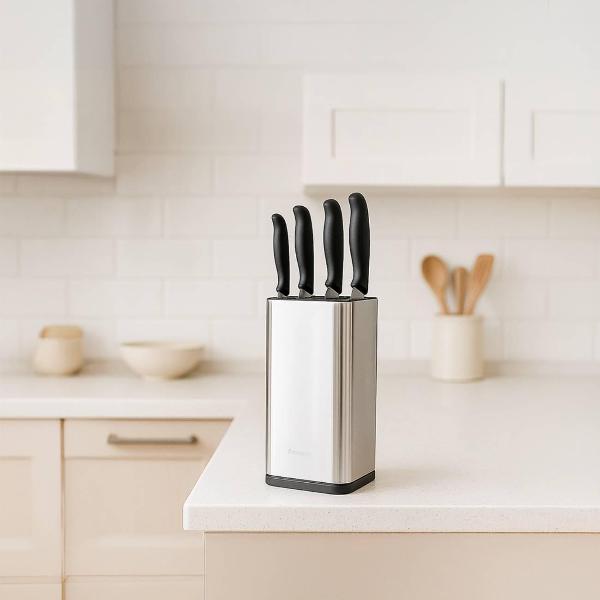 Изображение товара Подставка для ножей FISSMAN 12888 10,5x10,5x23см