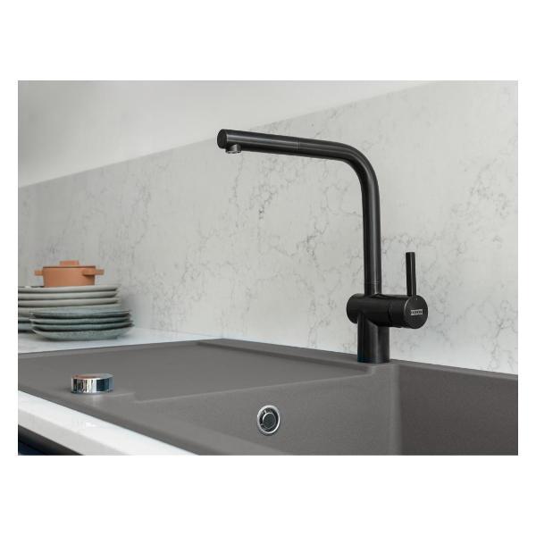 Изображение товара Смеситель Franke ATLAS Neo сталь PVD, черный матовый