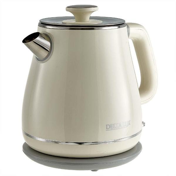 Изображение товара Электрочайник Delta Lux DE-1019 белый
