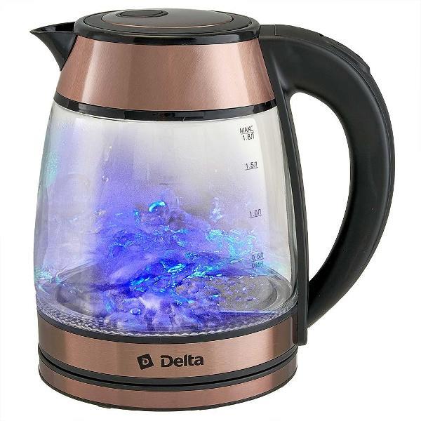Изображение товара Электрочайник Delta DL-1120 медный