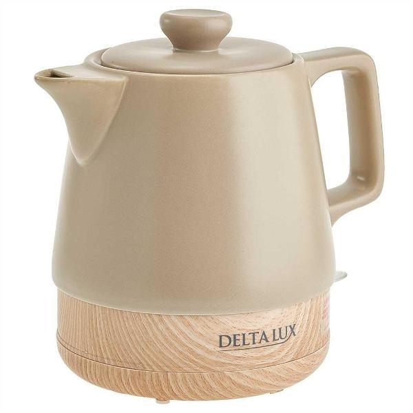 Изображение товара Электрочайник Delta Lux DE-1013 бежевый