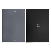 Изображение товара Тетрадь Brauberg ДЭК А4 96л. КОМПЛЕКТ 2 шт.  на сшивке с корешком, клетка, Ритм, 405294