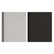 Изображение товара Тетрадь Brauberg ДЭК А5 96л. КОМПЛЕКТ 2 шт.  на сшивке с корешком, клетка, Minimal Classic, 405305