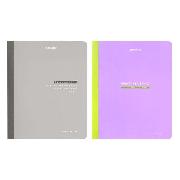 Изображение товара Тетрадь Brauberg ДЭК А5 96л. КОМПЛЕКТ 2 шт.  на сшивке с корешком, клетка, Harmony, 405306