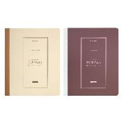 Изображение товара Тетрадь Brauberg ДЭК А5 96л. КОМПЛЕКТ 2 шт. на сшивке с корешком, клетка, Classic, 405308