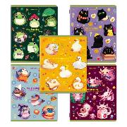 Изображение товара Тетрадь Brauberg ДЭК А5 48л. КОМПЛЕКТ 5 шт. скоба, клетка, TWIN-лак, AMAZING ANIMALS, 404942