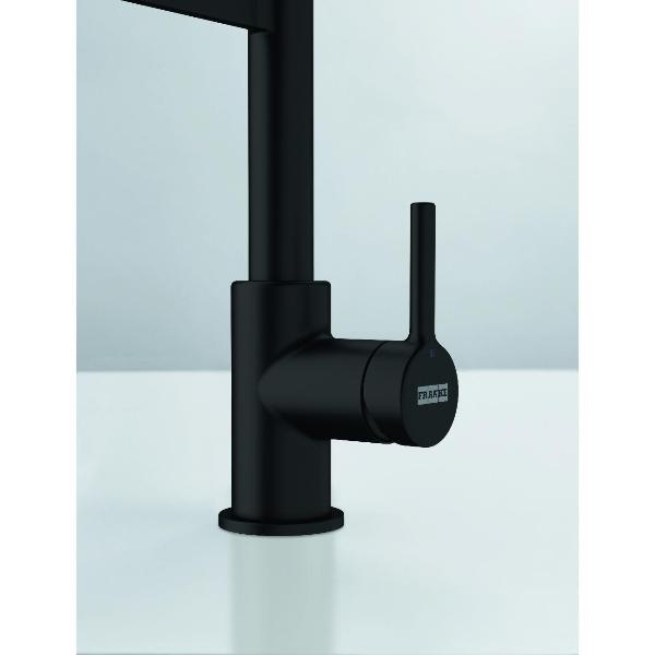 Изображение товара Смеситель Franke Lina Semi-pro черный матовый