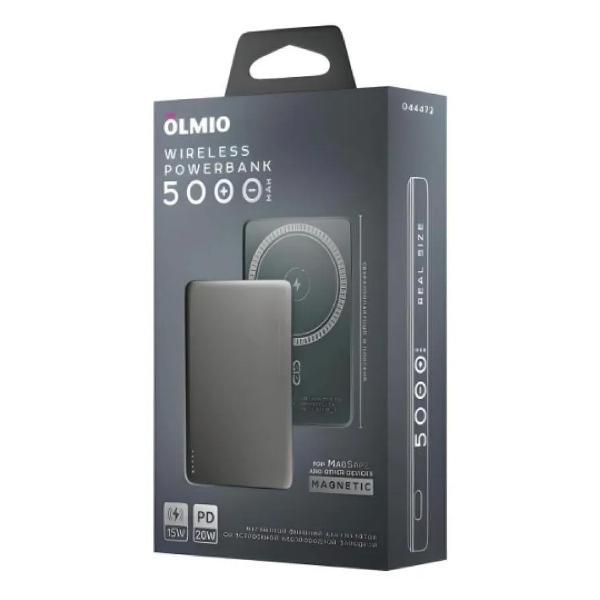 Изображение товара Портативный аккумулятор для смартфона Olmio OLM-QM-15-GRAY