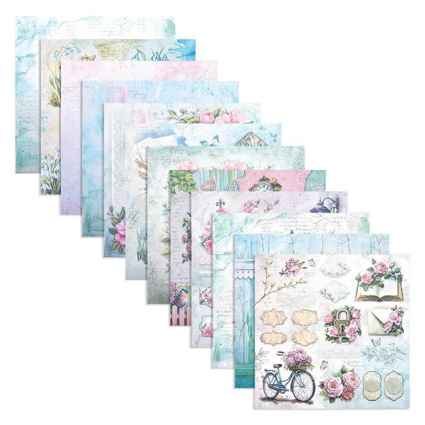 Изображение товара Бумага для рукоделия Остров сокровищ 30x30см12л Весна