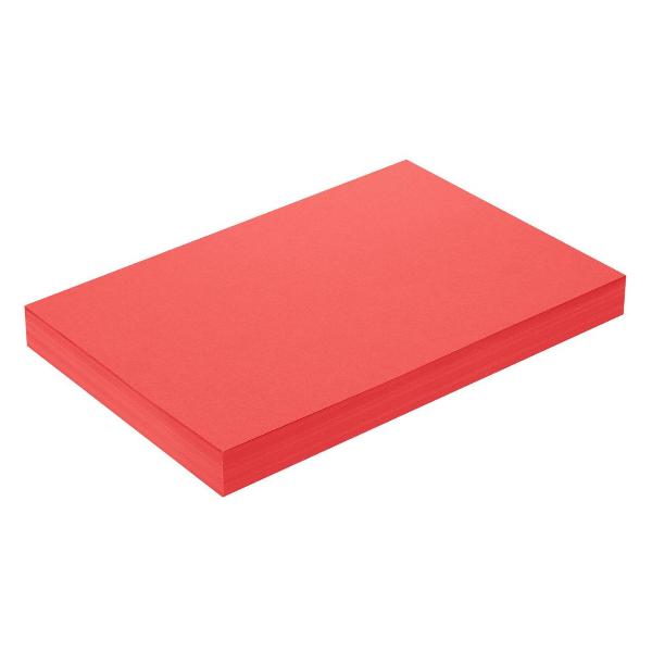 Изображение товара Цветная бумага Brauberg А4,160г/м2,250л,красная,интенсив