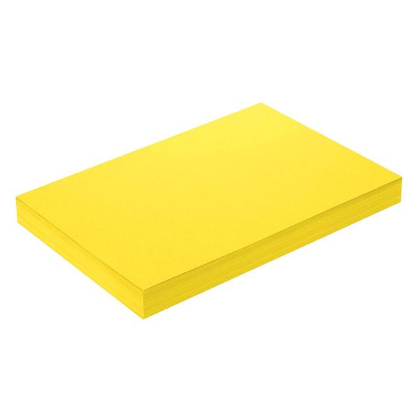 Изображение товара Цветная бумага Brauberg А4,160г/м2,250л,желтая,интенсив