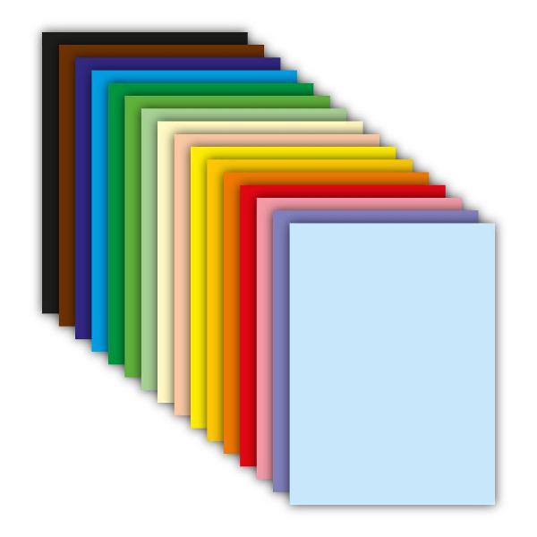 Изображение товара Цветная бумага Brauberg А4 ДВУХСТОРОННЯЯ 48л 16цв