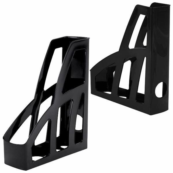 Изображение товара Лоток канцелярский Brauberg 250х75х300 мм, черный, 238111