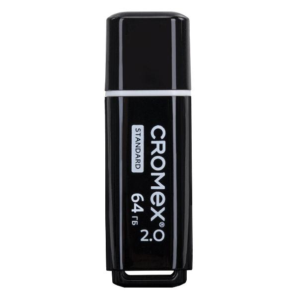 Изображение товара Карта памяти CROMEX 64GB Standard USB 2.0, черный, 514160