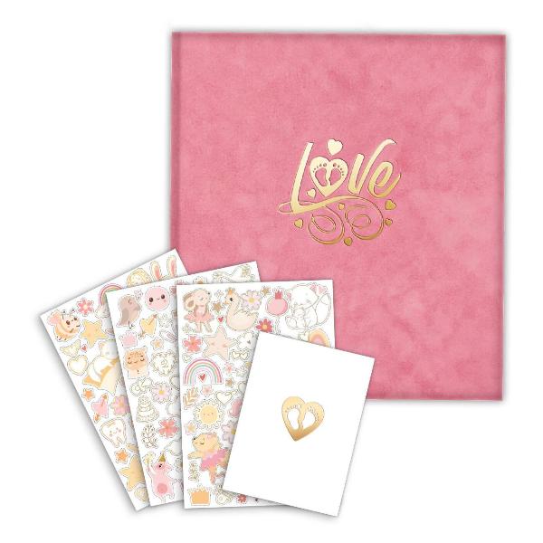 Изображение товара Альбом для фотографий Brauberg 32л 23*25см розовый 391419