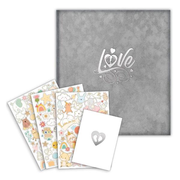 Изображение товара Альбом для фотографий Brauberg 32л 23*25см серый 391422