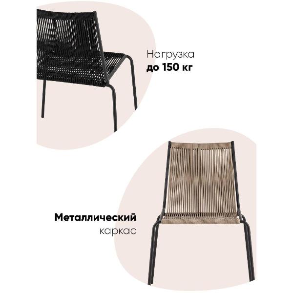 Изображение товара Стул Stool Group для кухни обеденный Lanno, черный