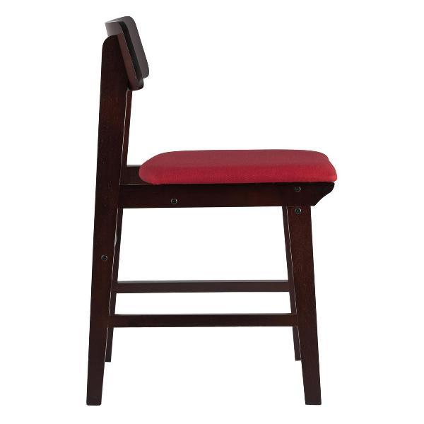 Изображение товара Стул Stool Group для кухни обеденный ODEN NEW, мягкое сидение, красное (комплект 2 стула)