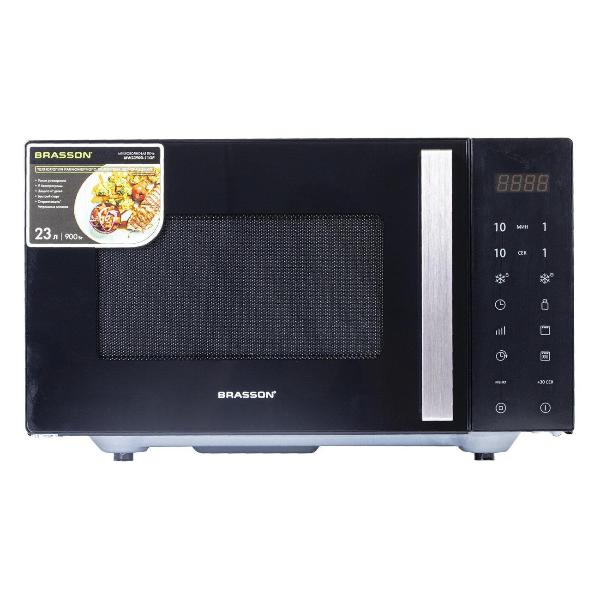 Изображение товара Микроволновая печь BRASSON MW2390D-11GP 23л 900ВТ черная