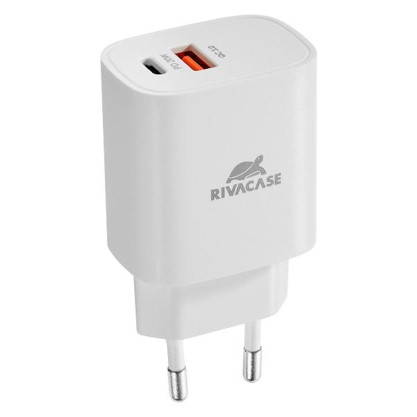 Изображение товара Сетевое зарядное устройство RIVACASE PS4022 белое