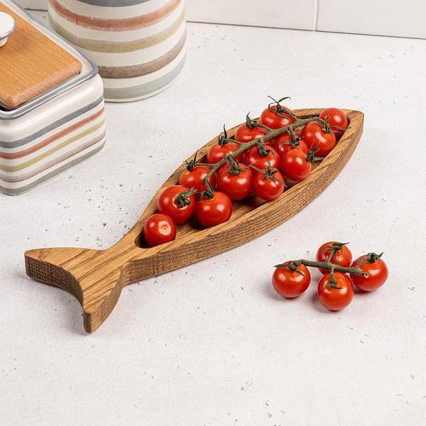 Изображение товара Менажница Uneca "Рыба большая" 30 см ДРВ-22/1