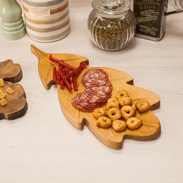 Изображение товара Декоративное блюдо Uneca для сервировки "Дуб" ДРП-03/1