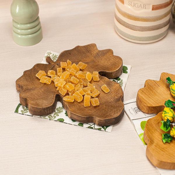 Изображение товара Декоративное блюдо Uneca для сервировки "Клён" ДРП-04/2