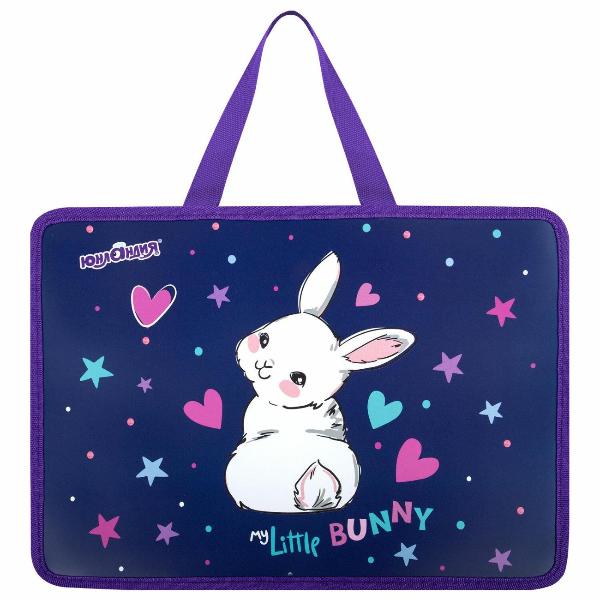 Изображение товара Папка Юнландия А4 с ручками зайчик