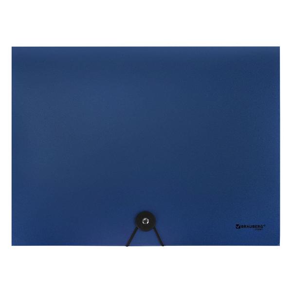 Изображение товара Папка Brauberg 40мм синяя 0,8мм