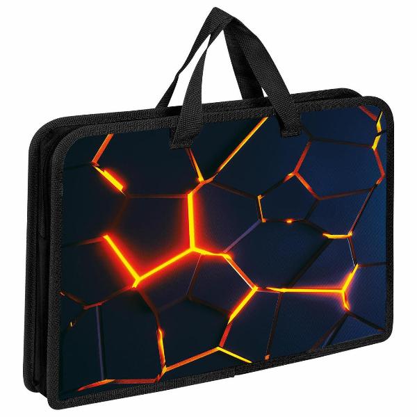 Изображение товара Папка Юнландия А4 с ручками вулкан