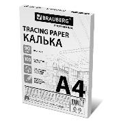 Изображение товара Калька Brauberg А4 ПЛОТНАЯ 90 г/м2, 100л