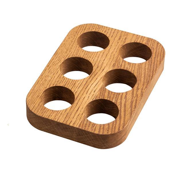 Изображение товара Подставка для яйца Uneca для 6 яиц дерево дуб ДРВ-41/1