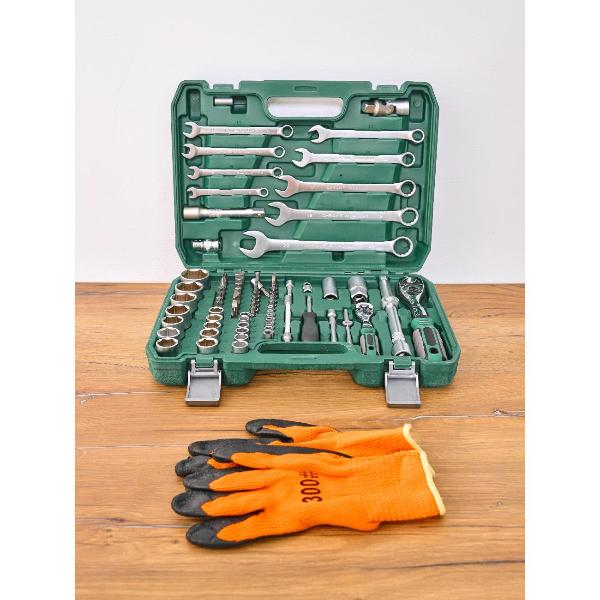 Изображение товара Набор ключей и головок Hauskrafter для ремонта 108 предметов