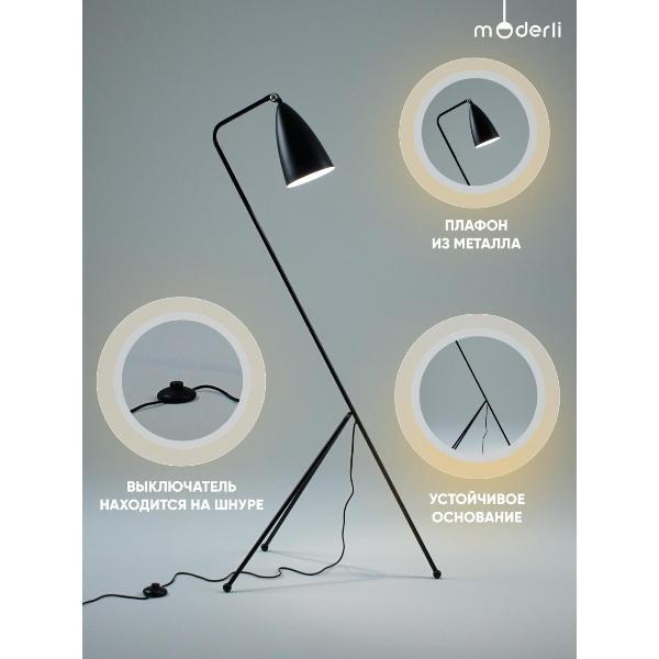 Изображение товара Светильник напольный, торшер Moderli V10999-F Show