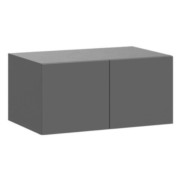 Изображение товара Антресоль Правила мебели Сеул 2 секции, 80.1х50.6х38.4 см, Графит (187281)