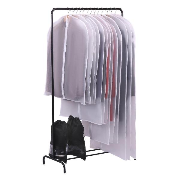 Изображение товара Чехол для одежды SHAMAANI на молнии 13шт + 2 сумки д/обуви