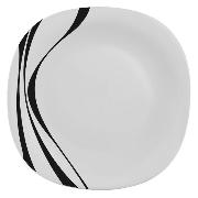 Изображение товара Тарелка суповая LA OPALA Quadra, Midnight Black 225 мм 6шт