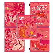 Изображение товара Тетрадь Brauberg ДЭК 48л 5шт Pink Mood кл BRG