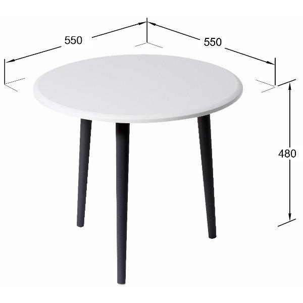 Изображение товара Стол журнальный Калифорния Манхэттен белый