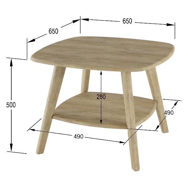 Изображение товара Стол журнальный Калифорния Хадсон дуб сонома