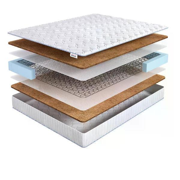 Изображение товара Матрас DreamExpert 120x200 ортопедический пружинный на кровать и диван Base Hard 2 Bonnel